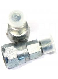 117634 Поворотное соединение с шлангом, Сторона В, 1/8NPT X 6 JI