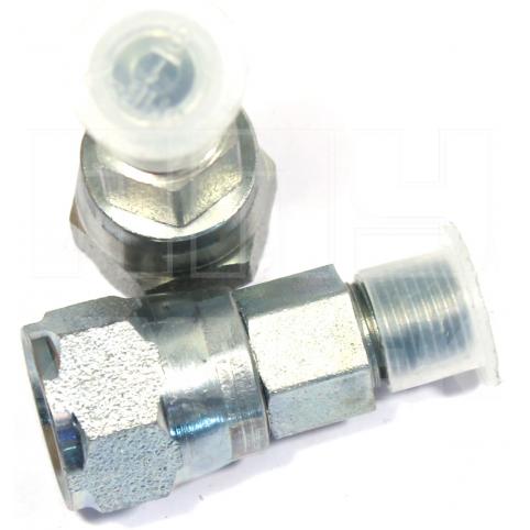 117634 Поворотное соединение с шлангом, Сторона В, 1/8NPT X 6 JI