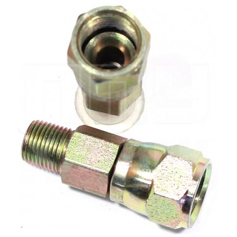 117635 Поворотное соединение с шлангом, Сторона А, 1/8NPT X 5 JI